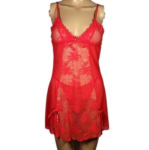 Babydoll lingerie sexy women size M Color Red